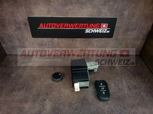 9815905380 Zündschloss Set Citroen C3 III