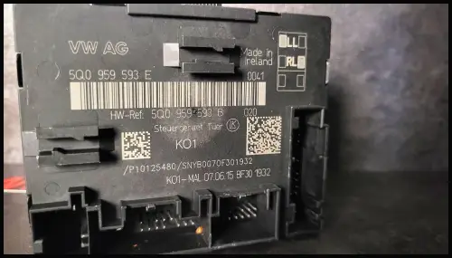 Türsteuergerät VAG 5Q0 959 593 E