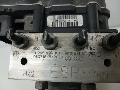 Audi A4 8K / B8 ABS-Einheit 8k0907379AB / 8K0614517bq