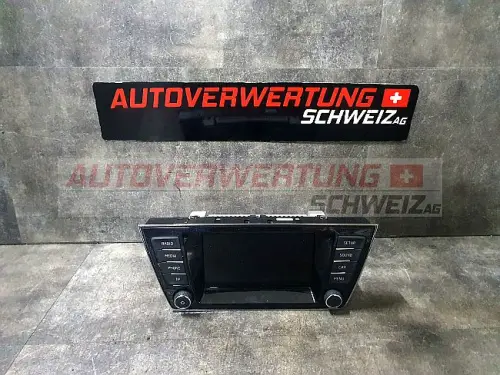 6V0919604 Radio LCD Display Skoda Fabia 1.2TSI
